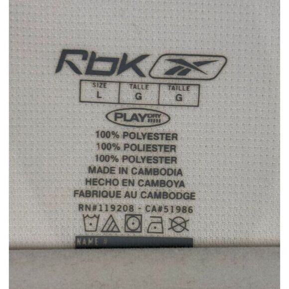 NEW Cleveland Browns Shirt Mens Brown Reebok Polo Golf Short Sleeve NFL Sz Large - Picture 5 of 9